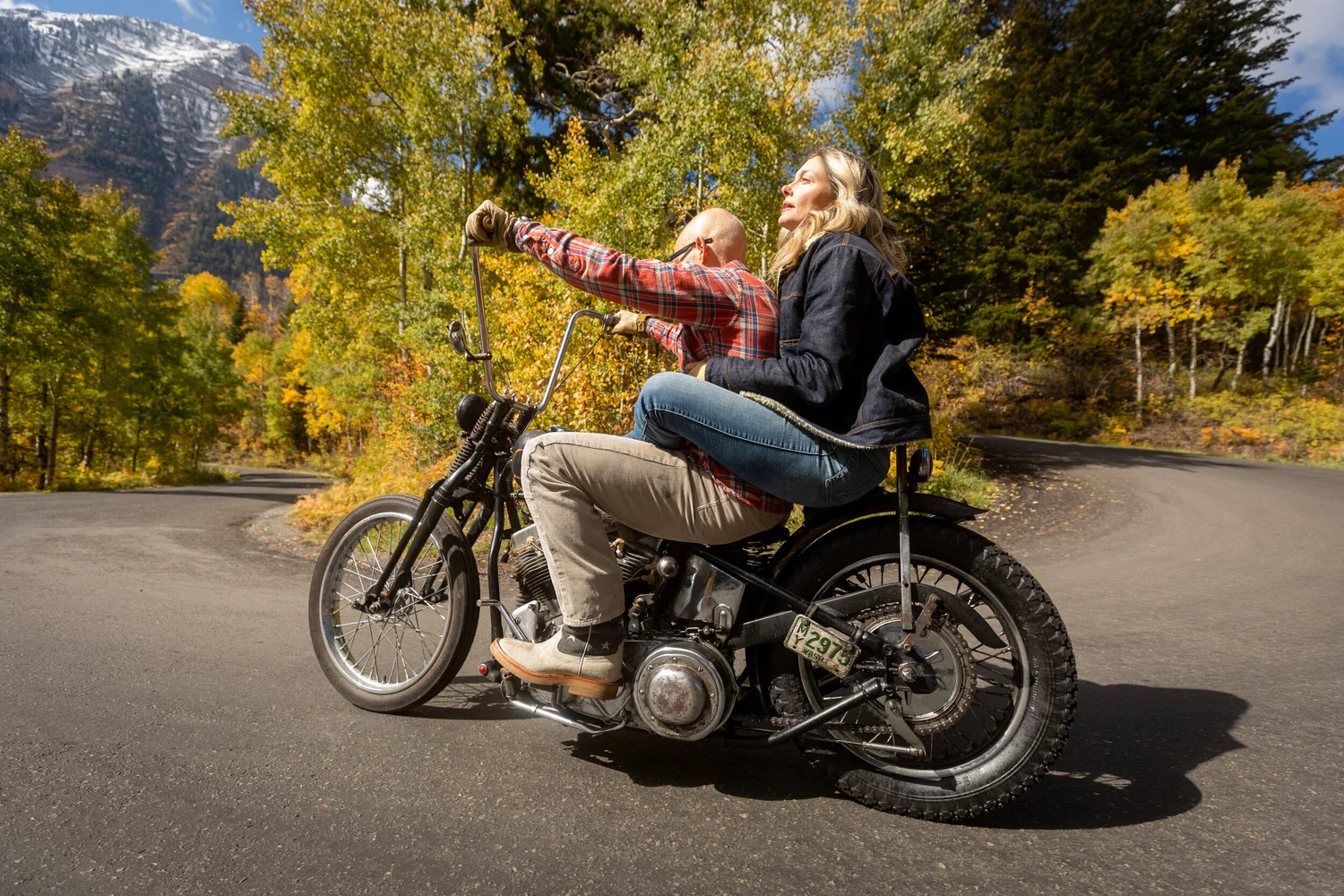 Jesse James West Coast Denim Veste Chopper Winter ONE Jean Jacket